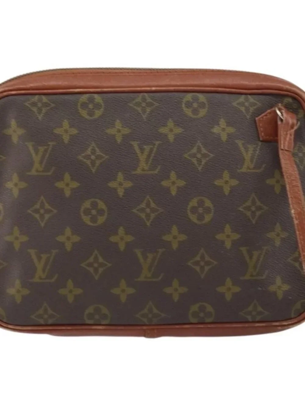 LOUIS VUITTON Monogram Pochette Sports Clutch Bag N0.183 LV Auth gh1595